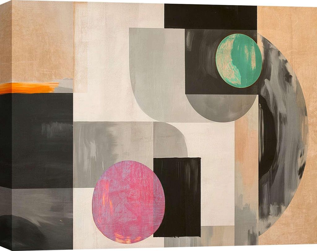 Leinwandbilder, abstrakt modern - Peter Winkel - Jazz Club (Detail) - 80 x 60 cm