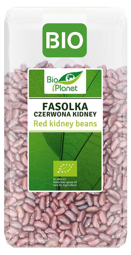 FASOLKA CZERWONA KIDNEY BIO 500 g - BIO PLANET