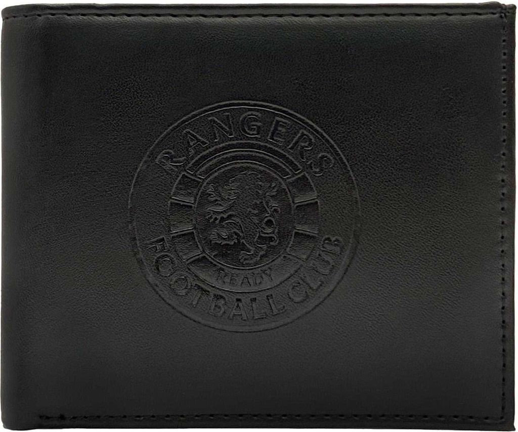 Rangers FC - Brieftasche, Kunststoff, Wappen, Fußball GF148 (Einheitsgröße) (Schwarz)