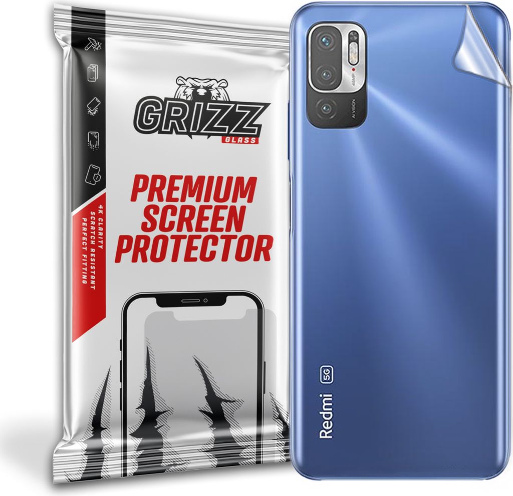 Folie auf der Rückseite GrizzGlass SatinSkin für Xiaomi Redmi Note 10 5G