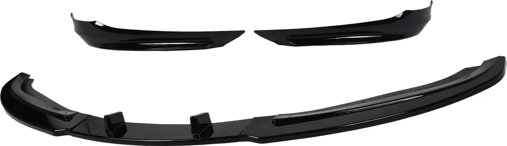 Lame de Pare-chocs Avant Kit Carrosserie Sport BMW E90 E91 LCI Noir