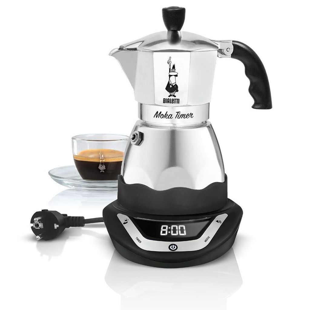 Cafetera Italiana Bialetti Moka Zeitschaltuhr