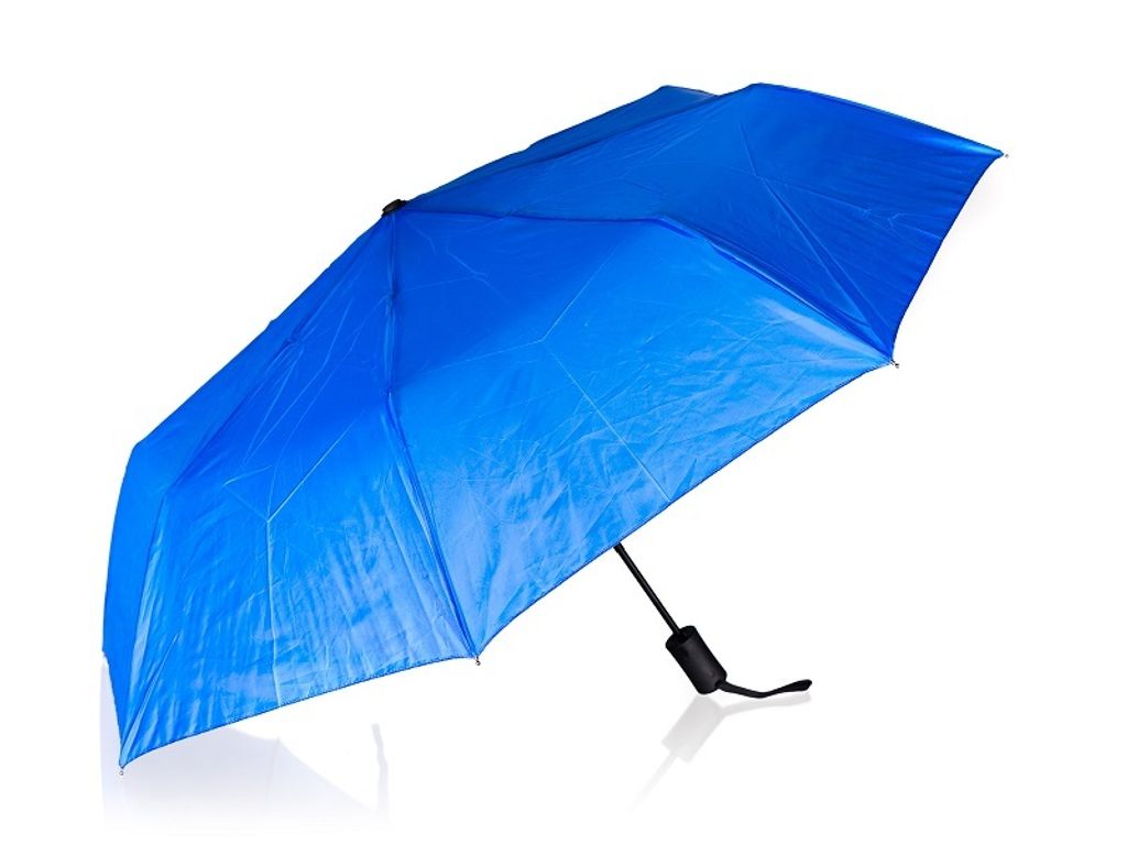 Regenschirm, handlich, automatisch aufklappbar 52 cm Blau