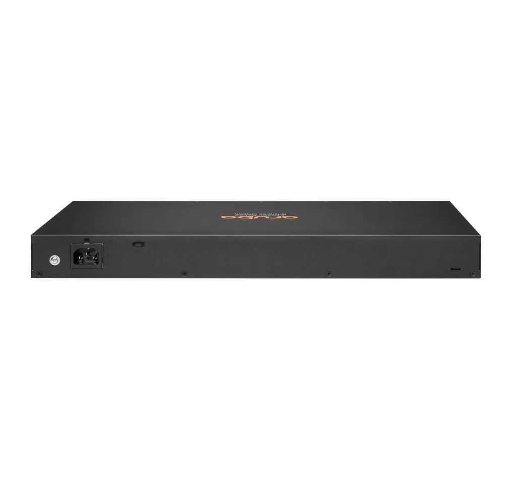 Aruba 6000 Switch Administrable Noir HPE - Haute Performance et Sécurité - 3