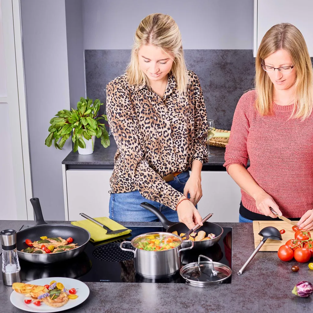 RÖSLE Basic Line Starter-Set 5tlg - Batteria Acciaio Inox Induzione - 3