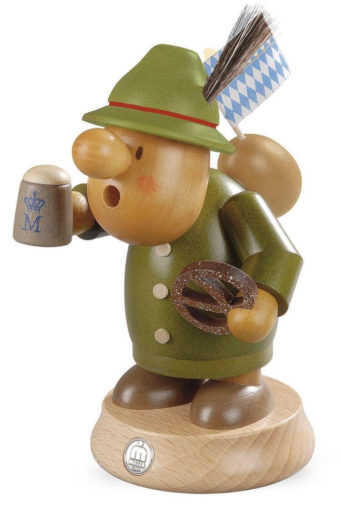 Bayer (16cm) Räuchermann von Müller Kleinkunst
