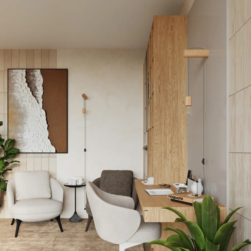 Applique NIMBI E27 Sollux: Design Minimal in Legno 55cm con Switch - 11