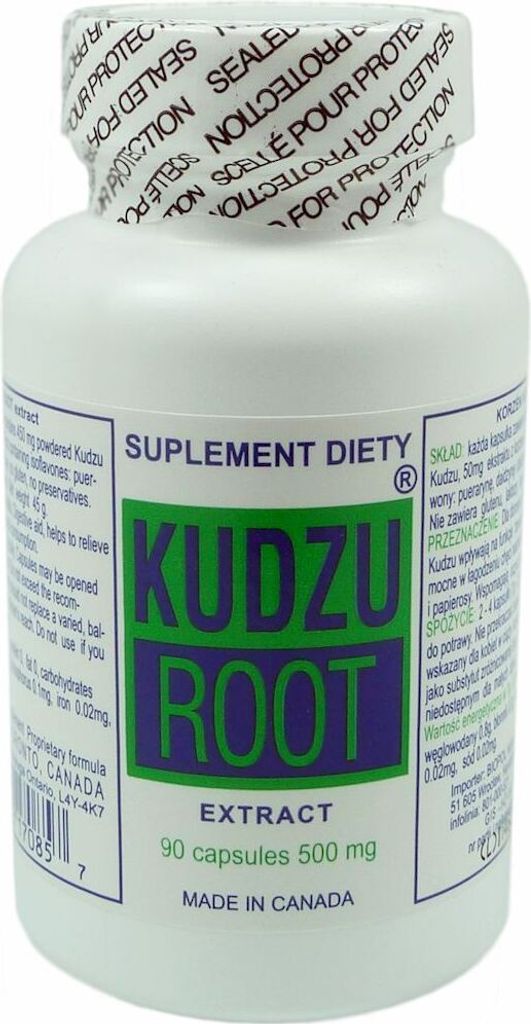 Kudzu Root 90 Kapseln. KANADISCHES K&K + (BIOPOL) Produktbild 