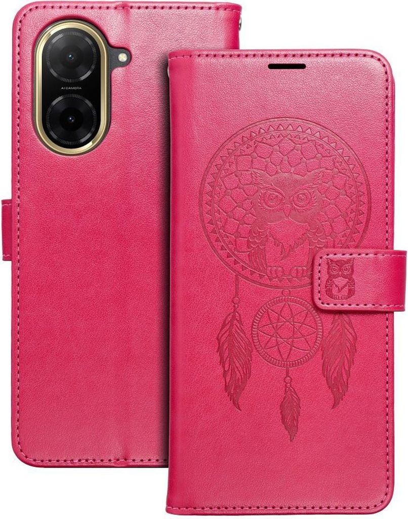 MEZZO Buchholster passend für XIAOMI Redmi A5 ( 173,3 x 79,4 x 8,26) Traumfänger magenta
