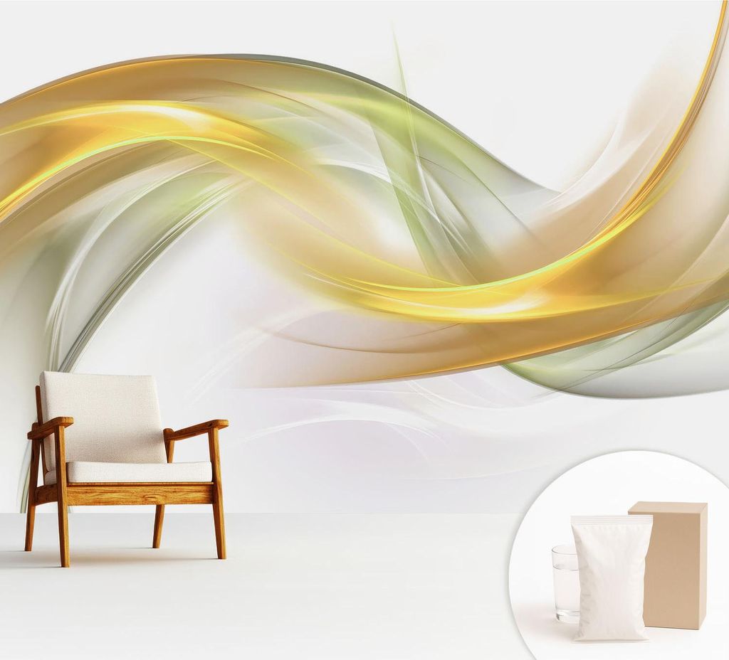 Fototapete - 312x219 cm - Tapete - Wandtapete - Wandbilder - Dekofolie - Tapete Folie - Wand - Dekoration - Wohnzimmer - Fließende Harmonie