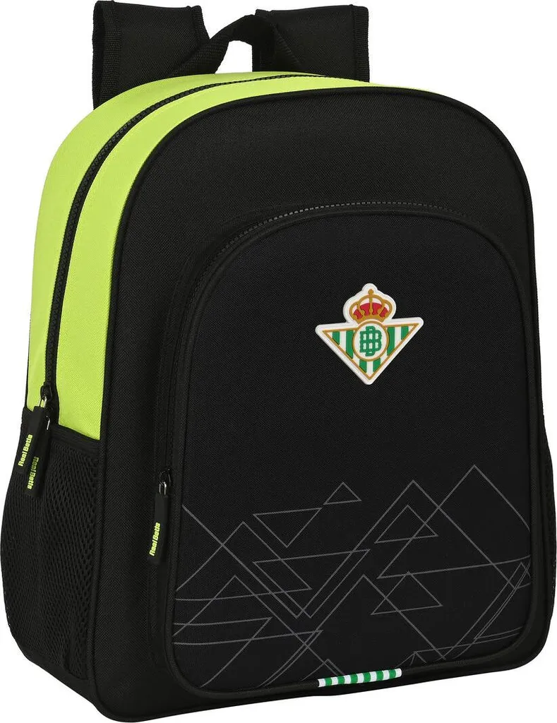 Sac à dos Real Betis robuste contre le mal de dos 15L Noir Safta 42cm