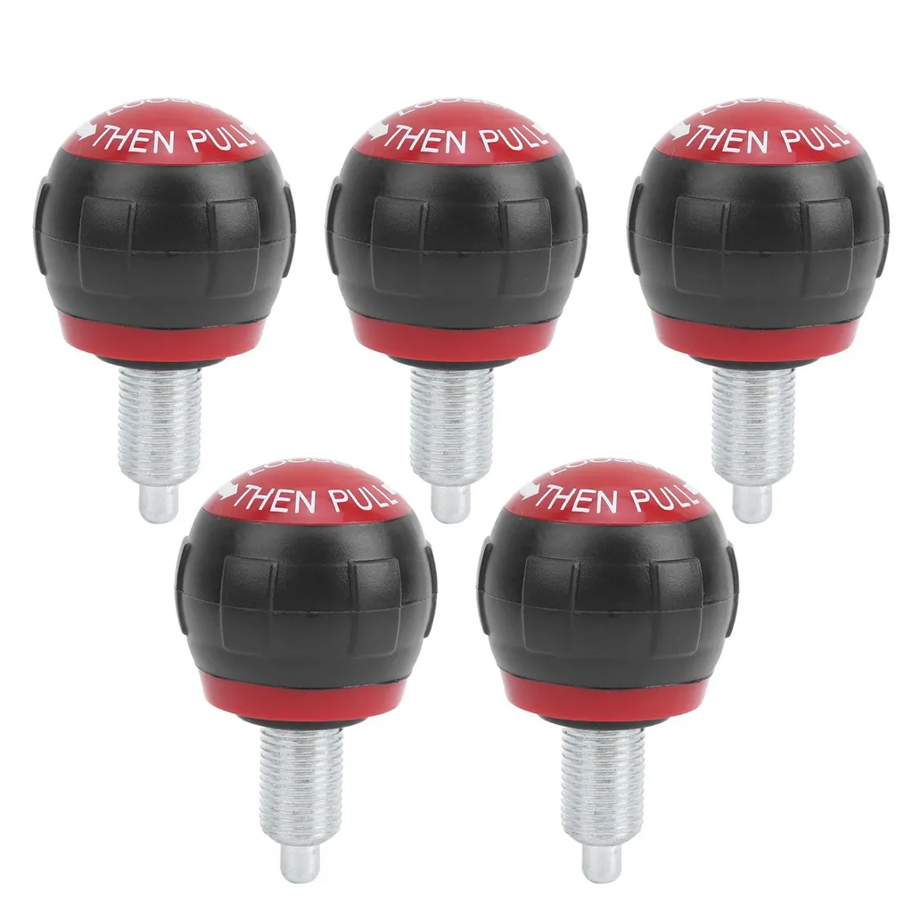 Pop Pull M16 Fitness : Lot de 5 Goupilles de Réglage pour Vélo de Biking
