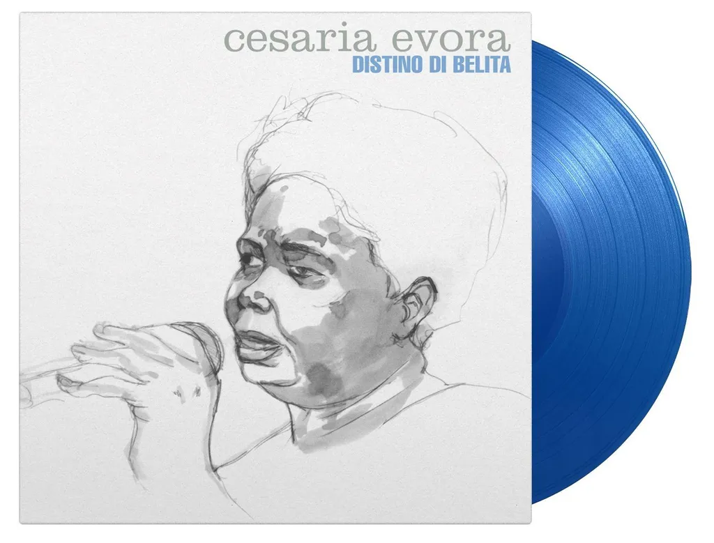 Vinyle bleu Césaria Évora Distino Di Belita Édition Limitée 180g