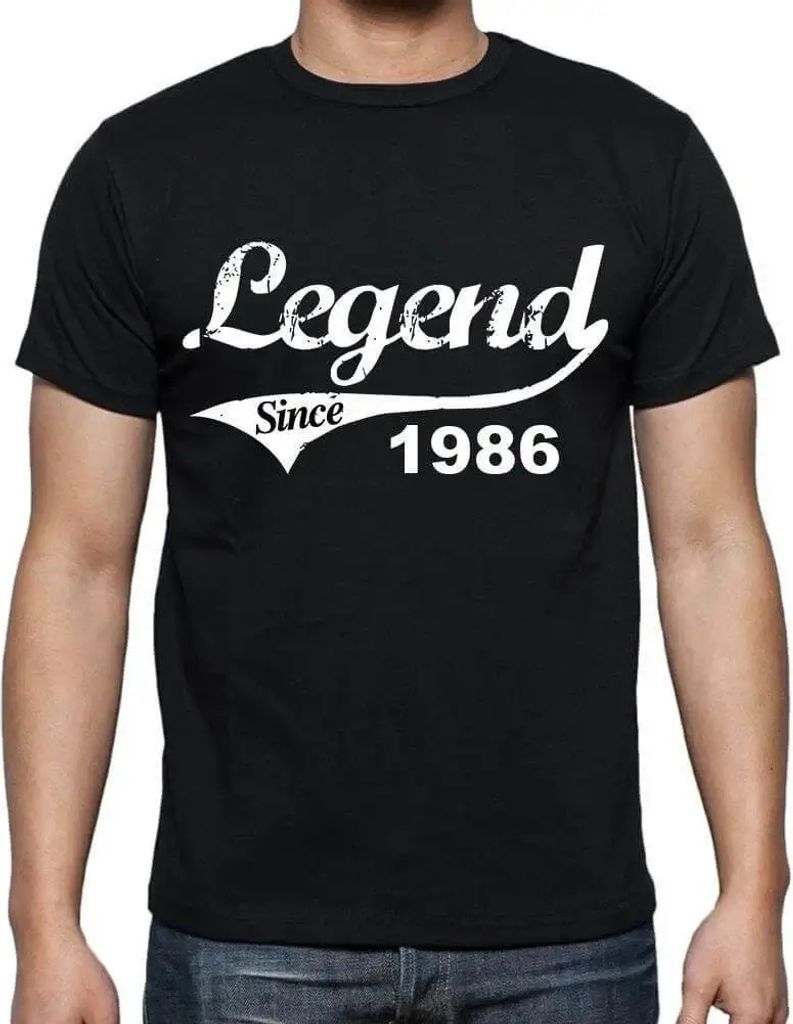 Herren Grafik T-Shirt Legende seit 1986 – Legend Since 1986 – Geschenk 38. Geburtstag Jahrestag 38 Jahre Jubiläum 38 Jährige Mann Jahrgang 1986