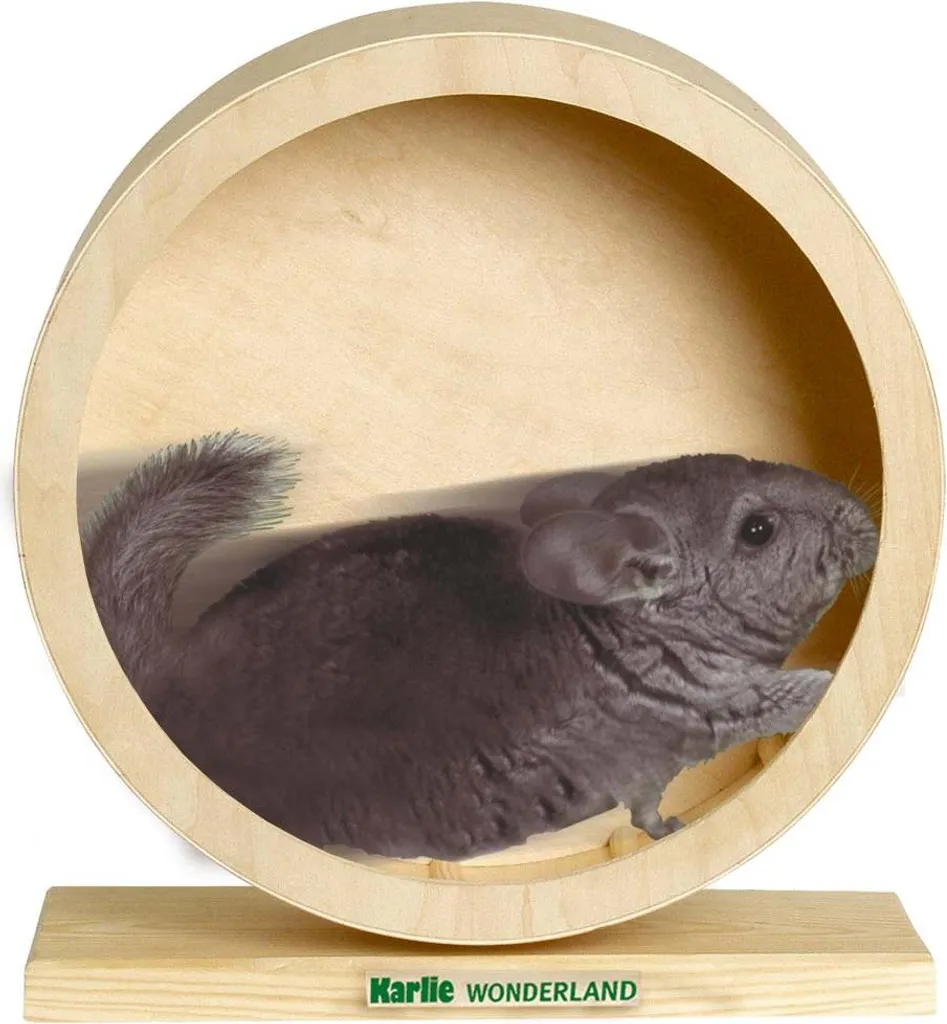 Karlie - BOGIE WHEEL Ruota di legno per roditori - 30 cm