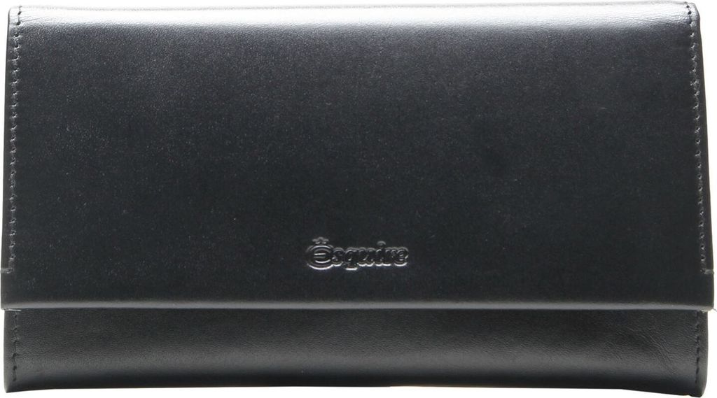 Esquire Geldbörse New Silk Wallet Black schwarz