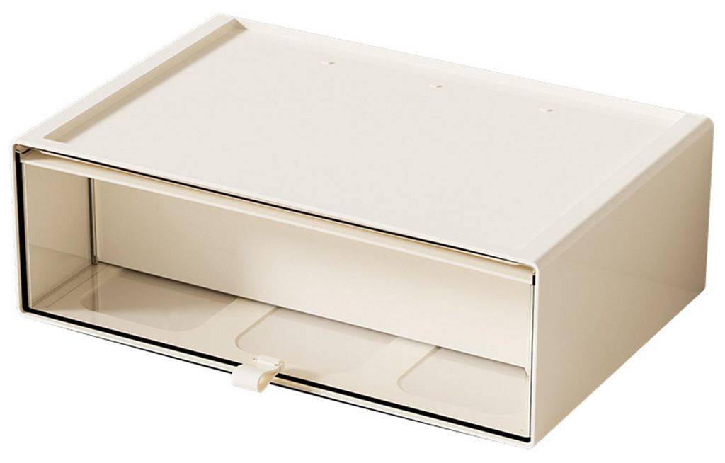 Aufbewahrungsbox mit Schublade, staubdicht, stapelbar, mit transparenter Vitrine zur Präsentation von Actionfiguren XL