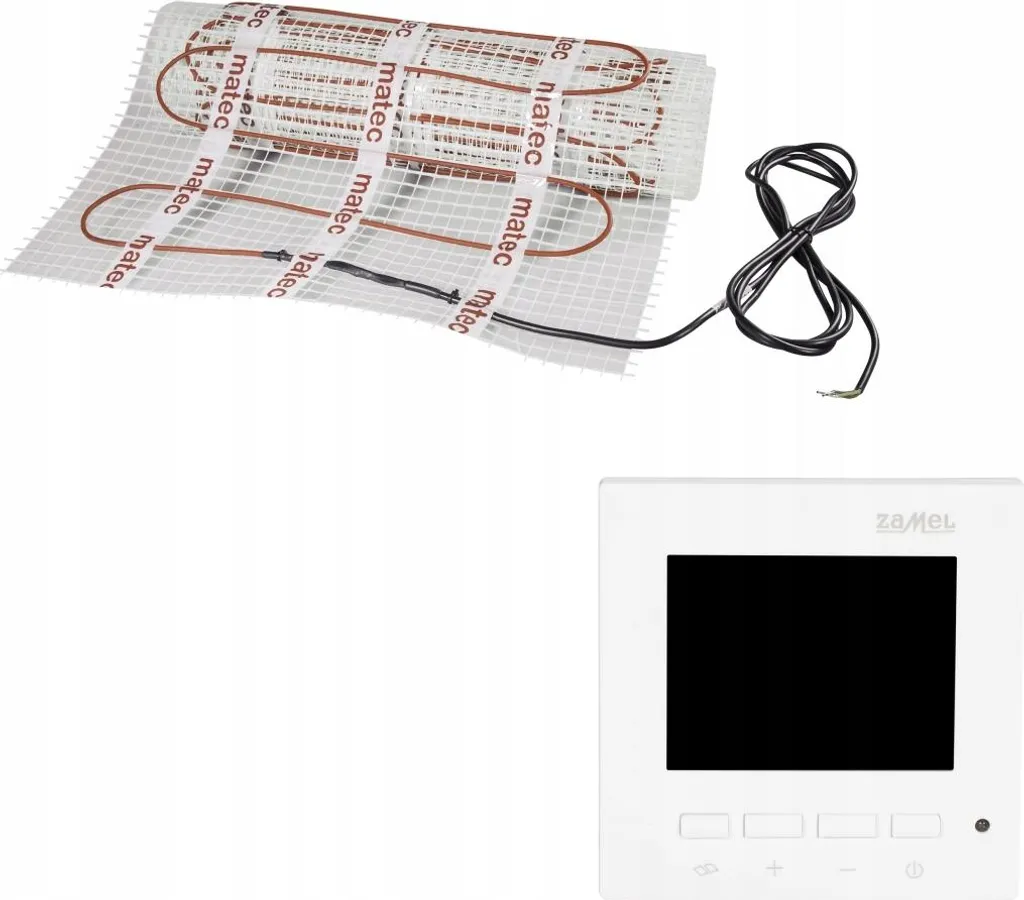 Kit chauffage au sol électrique ZOJ-50 de 5,0 m² avec câble mono-conducteur