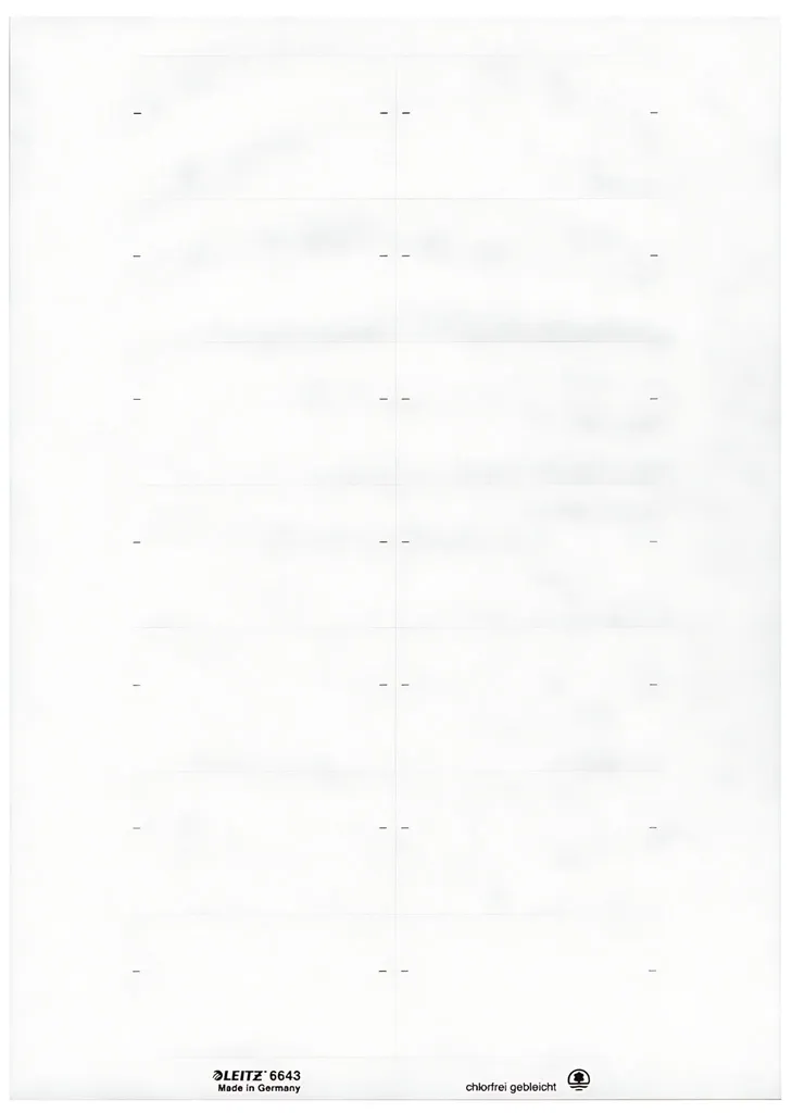 Étiquettes Autocollantes Imprimables Leitz pour Dossiers et Archives