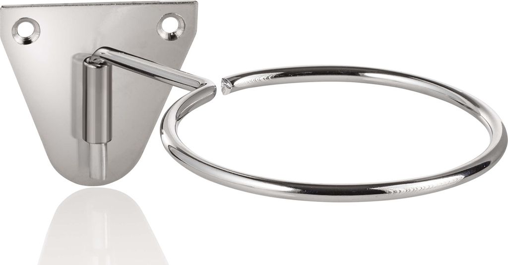 Lazy Haartrockner-Halter – 360° Drehbarer Ständer Für Freihändiges Föhnen, Mit Haken Für Zubehör, Badezimmer-Organisation