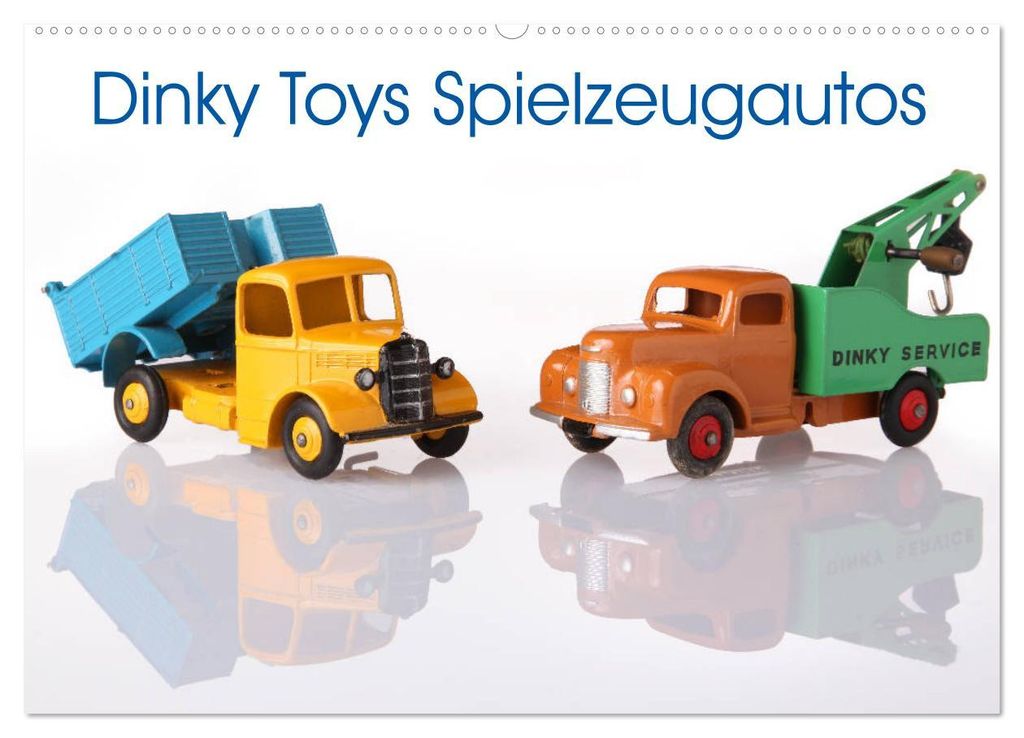 Dinky Toys Spielzeugautos (Wandkalender 2027 DIN A2 quer), CALVENDO Monatskalender