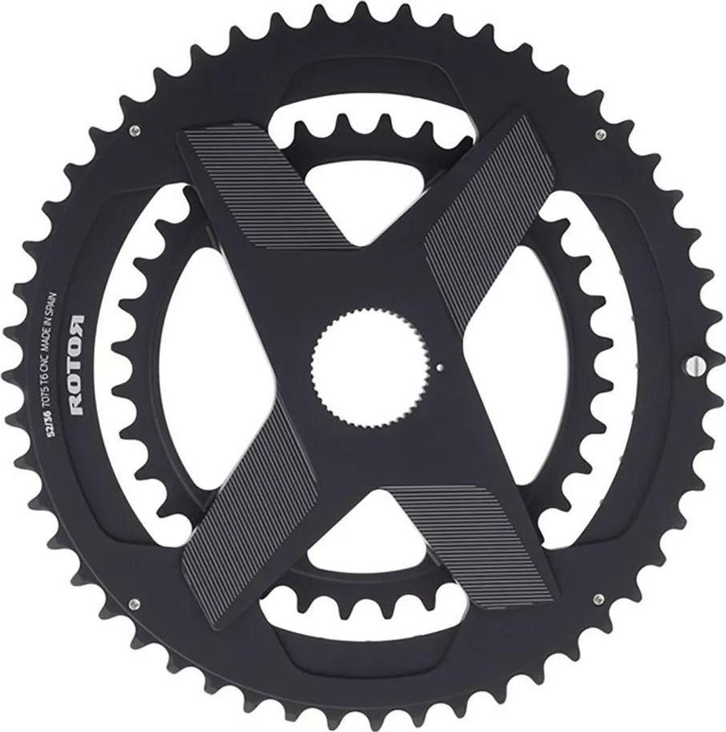 Rotor Direct Mount Round Ring Noq Kettenblatt Schwarz 48/32t Schwarz 48/32t