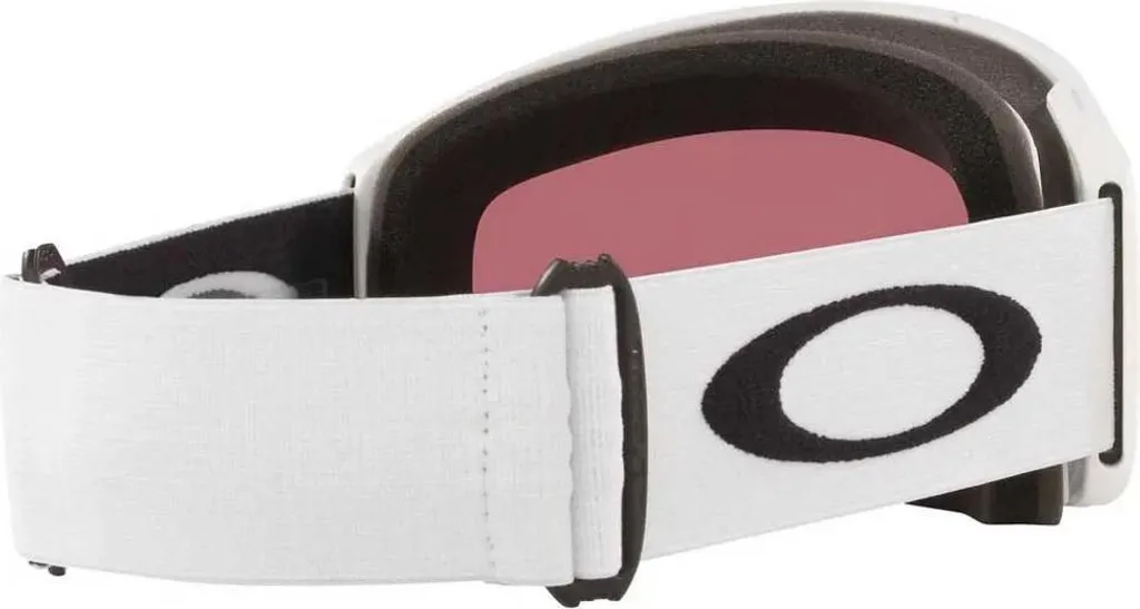 Masque de ski Oakley Flight Tracker XL Blanc pour les Hauts Sommets