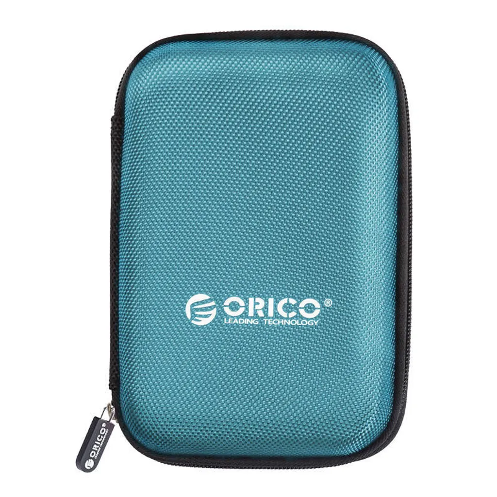 Alloggiamento per disco rigido Orico e accessori GSM (blu)