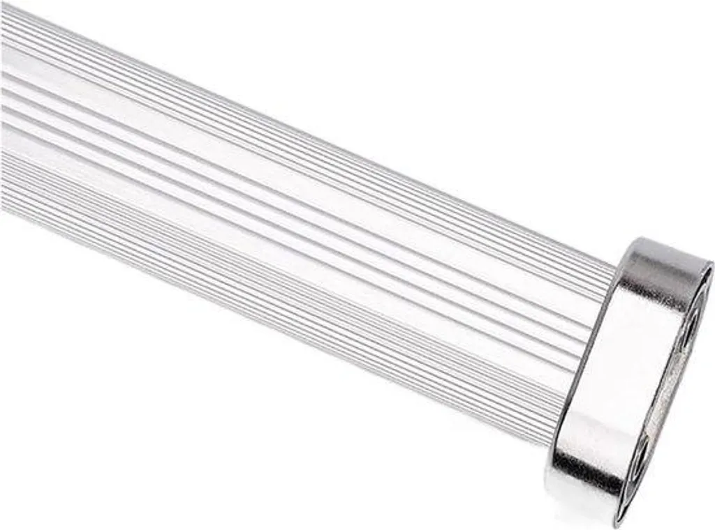 Tringle à vêtements ovale en alu 83,8 cm pour dressing et placard