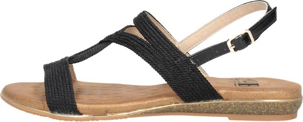 SUB55 Sandalen Plat Sandalen Plat - Zwart - Maat 41