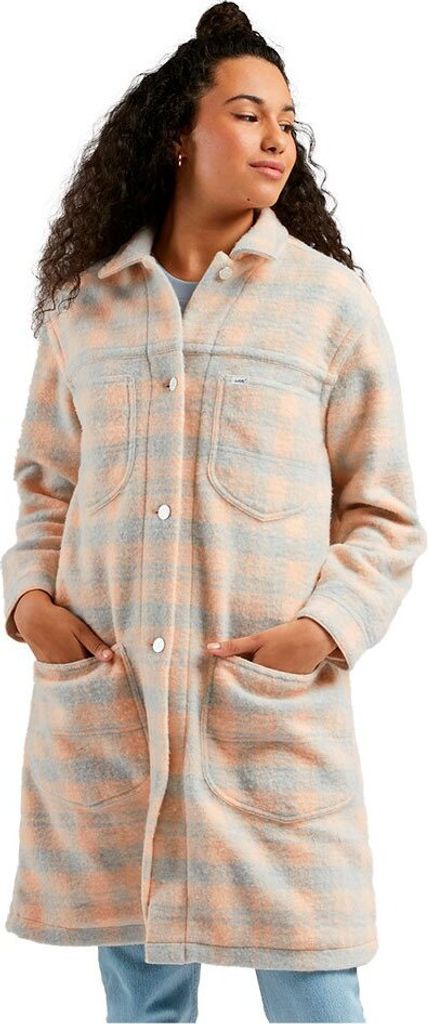 Lee Elongated Chore Mantel Beige M Damen Beige M