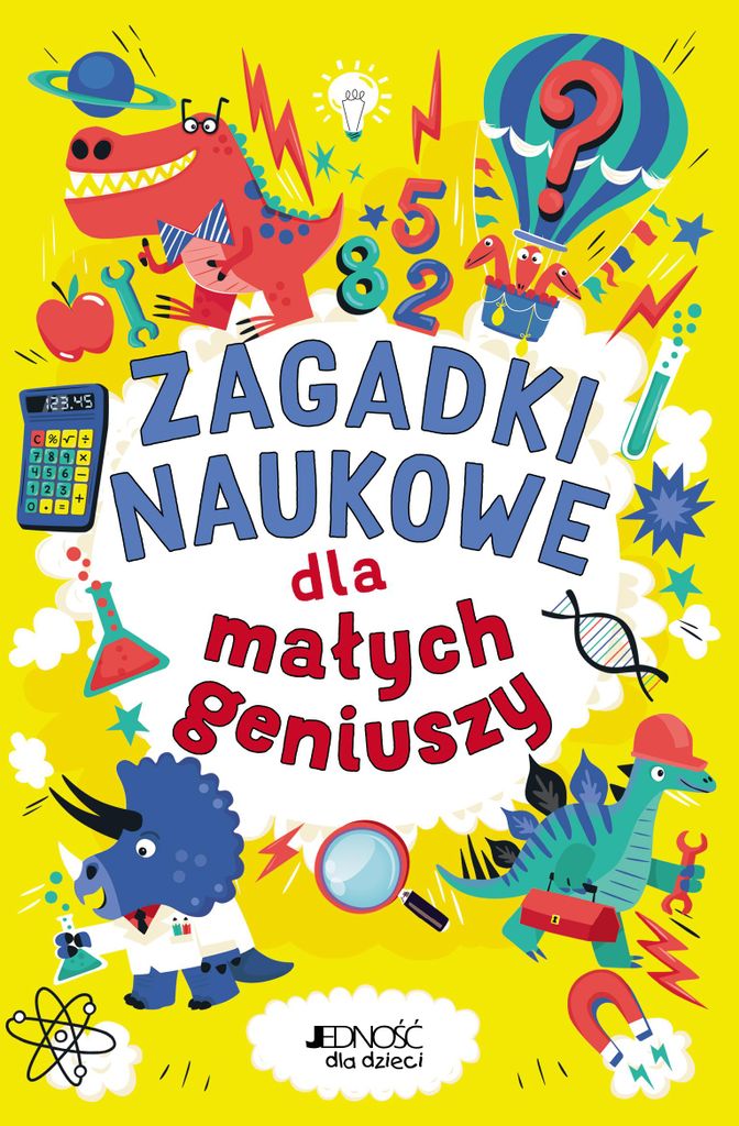 Zagadki naukowe dla małych geniuszy - Książka