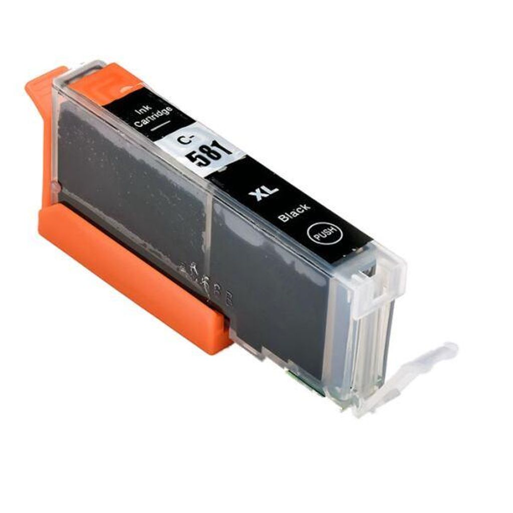 Kompatible Tintenpatrone Canon CLI-581 BK XXL Black MIT CHIP und Füllstandsanzeige für Canon Drucker Pixma TR7500, TR7520, TR7550, TR8500, TR8520...