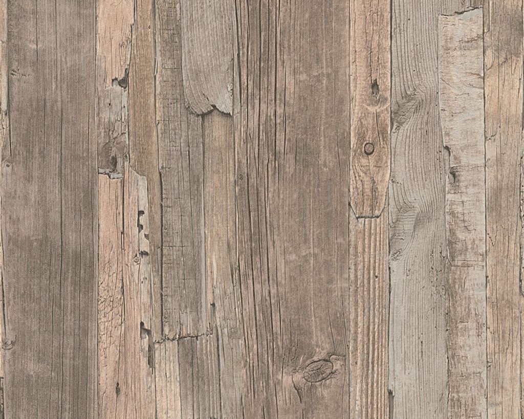 A.S. Création Tapete Decoworld, beige, seidengrau, graubeige, 10,05 m x 0,53 m, 954053, 95405-3