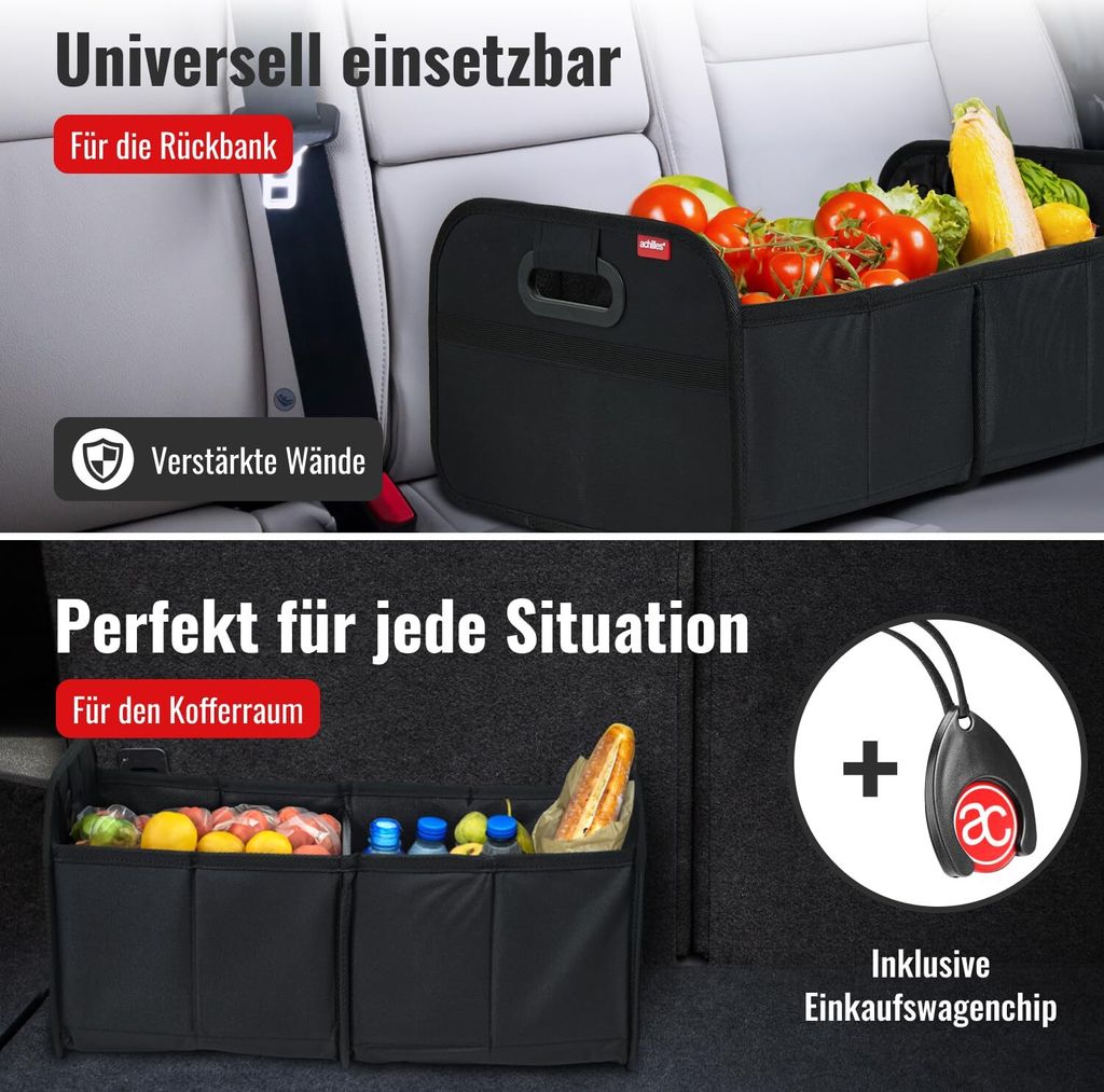 achilles Kofferraumtasche faltbar - Kofferraum-Organizer, Produktbild 14