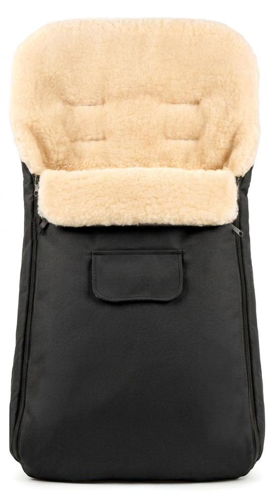 Baby-Joy® Fußsack KAI XL 105cm Wolle Winterfußsack Produktbild  KI-generiertes Bild