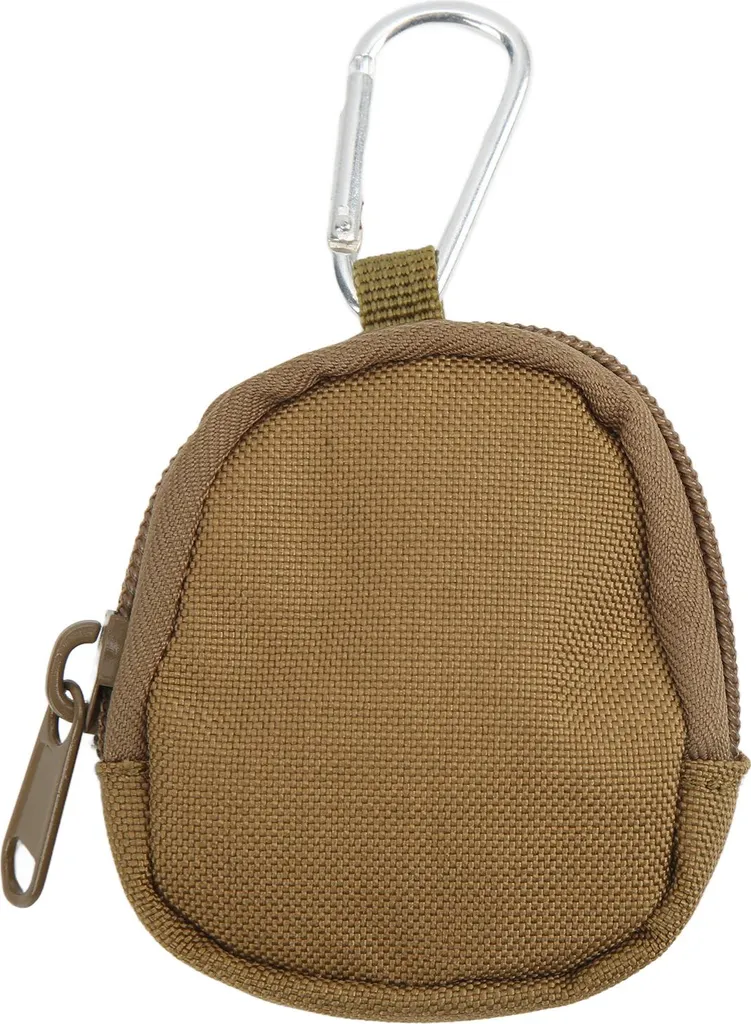 Mini Pouch EDC Nylon 1000D - Borsa Rotonda con Fibbia Triangolare