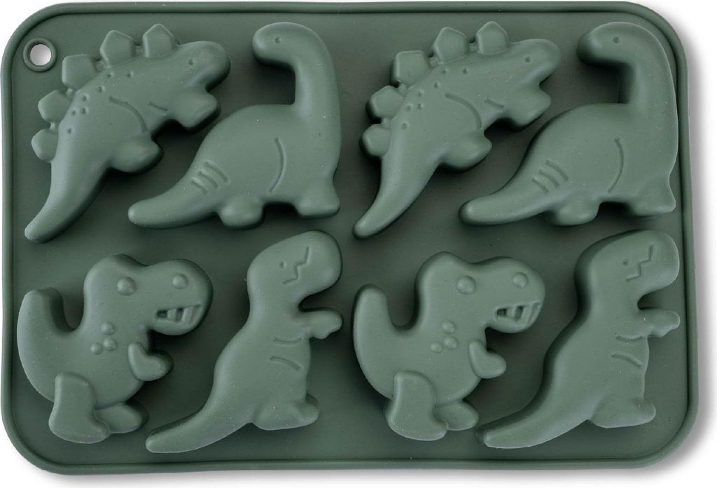 Fackelmann Silikon Eiswürfelform Dino Design  Flexibel, Produktbild 