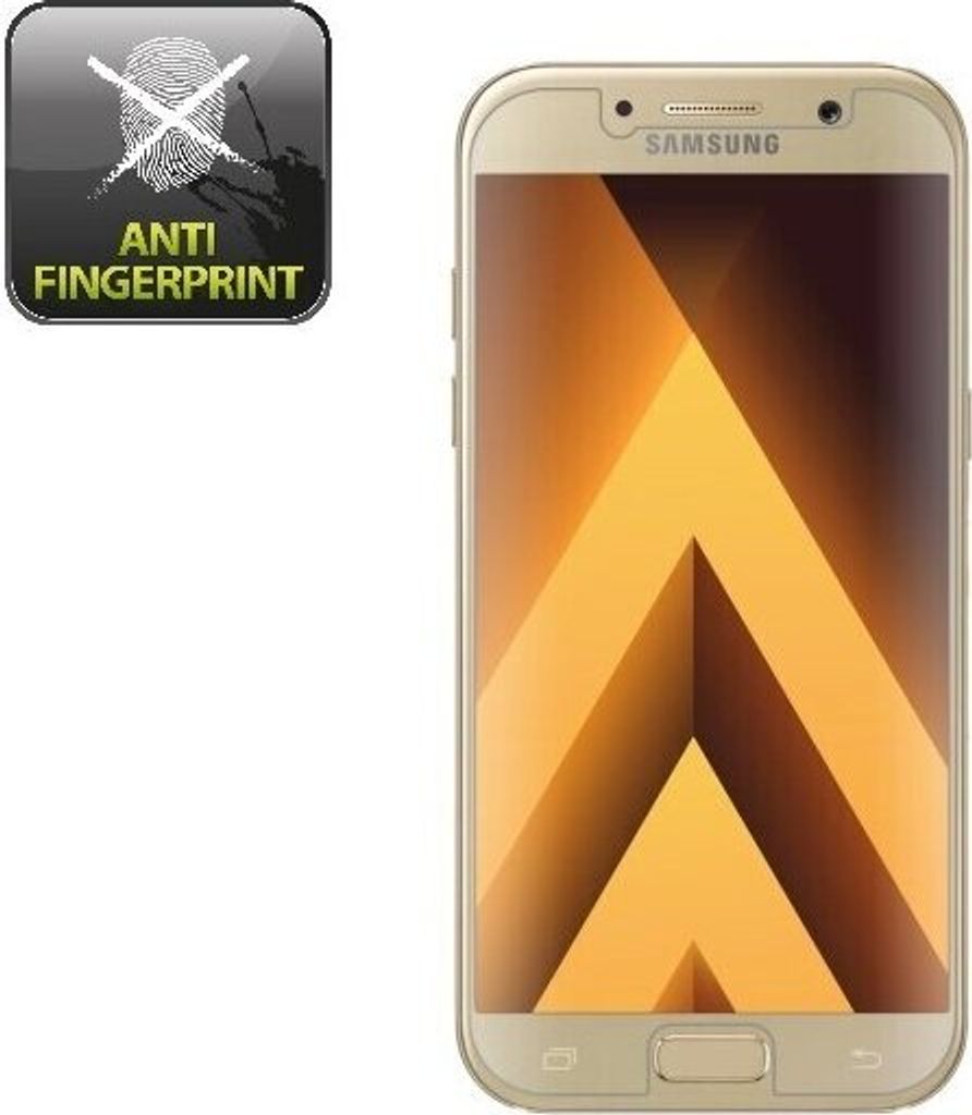 4x Displayschutzfolie für Samsung Galaxy A3 2017 Displayfolie ANTI-REFLEX MATT