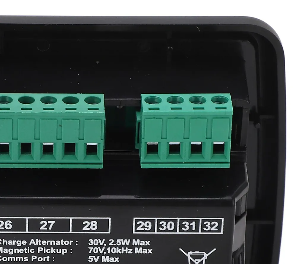 Commande de groupe électrogène triphasé 600V avec écran LCD intégré - 12