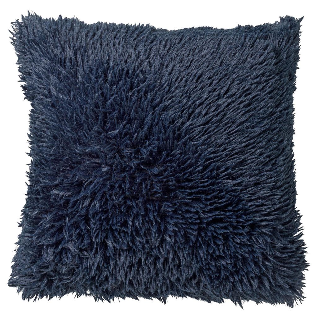 Dutch Decor Kissenbezug Fluffy 45x45 cm Blau Produktbild 