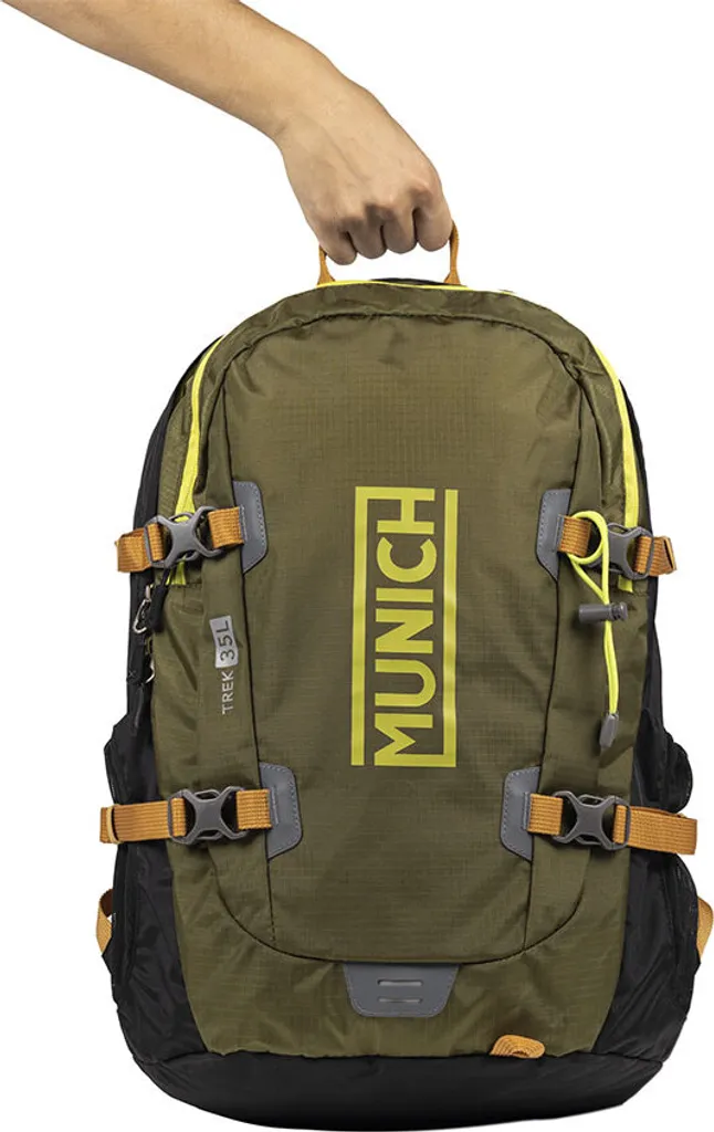 Sac à dos Vert Munich 6500266 - Format Taille Unique avec Design Ergonomique - 4