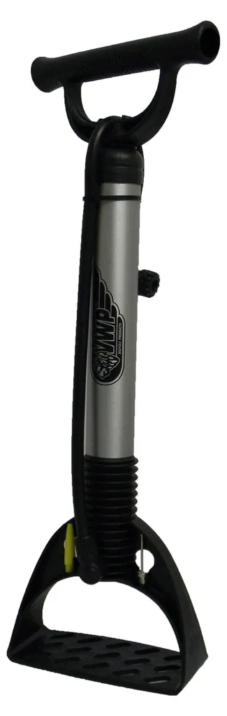 Pompe à pied vélo VWP Titan GF-4AT avec manomètre et embouts universels