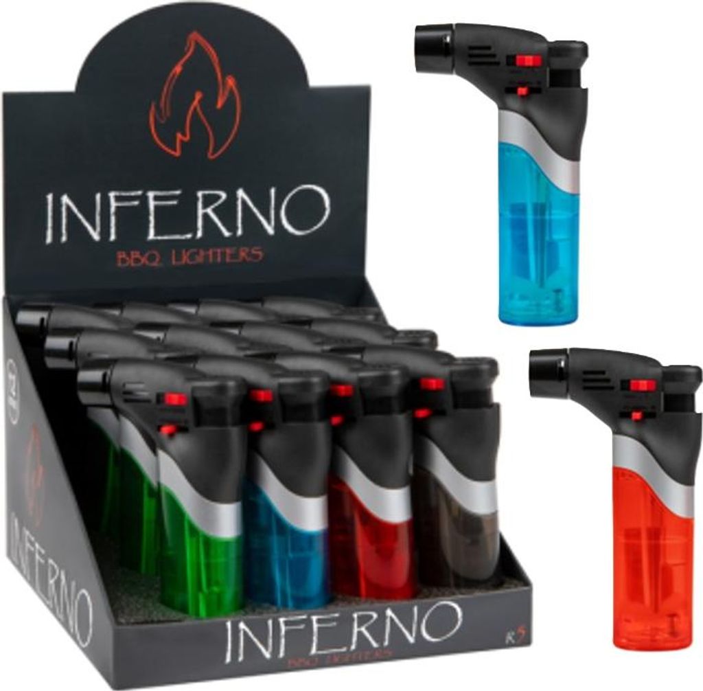 Gasanzünder für Kerzen INFERNO, Glühlampenbrenner, 12 cm R5