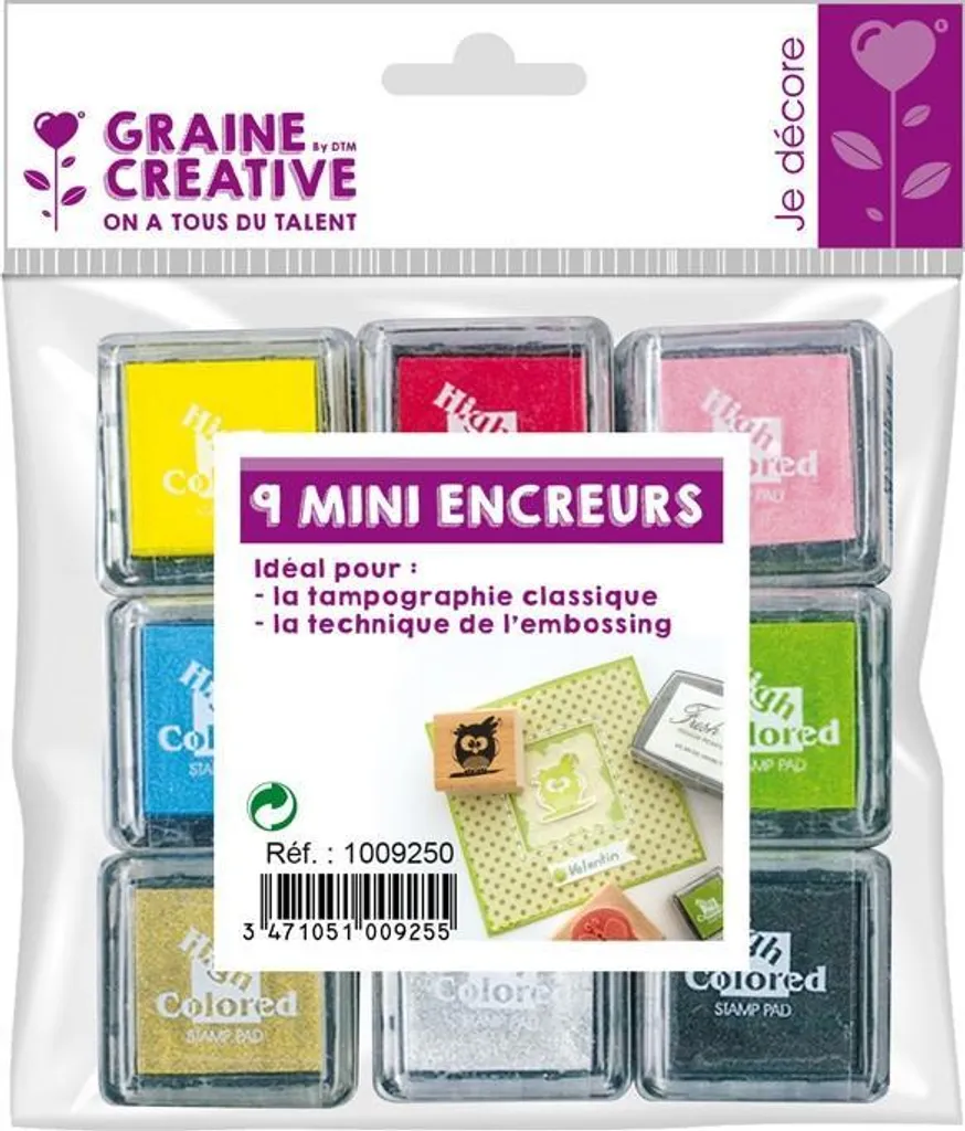 Kit encreur scrapbooking pour personnaliser vos faire-part et invitations