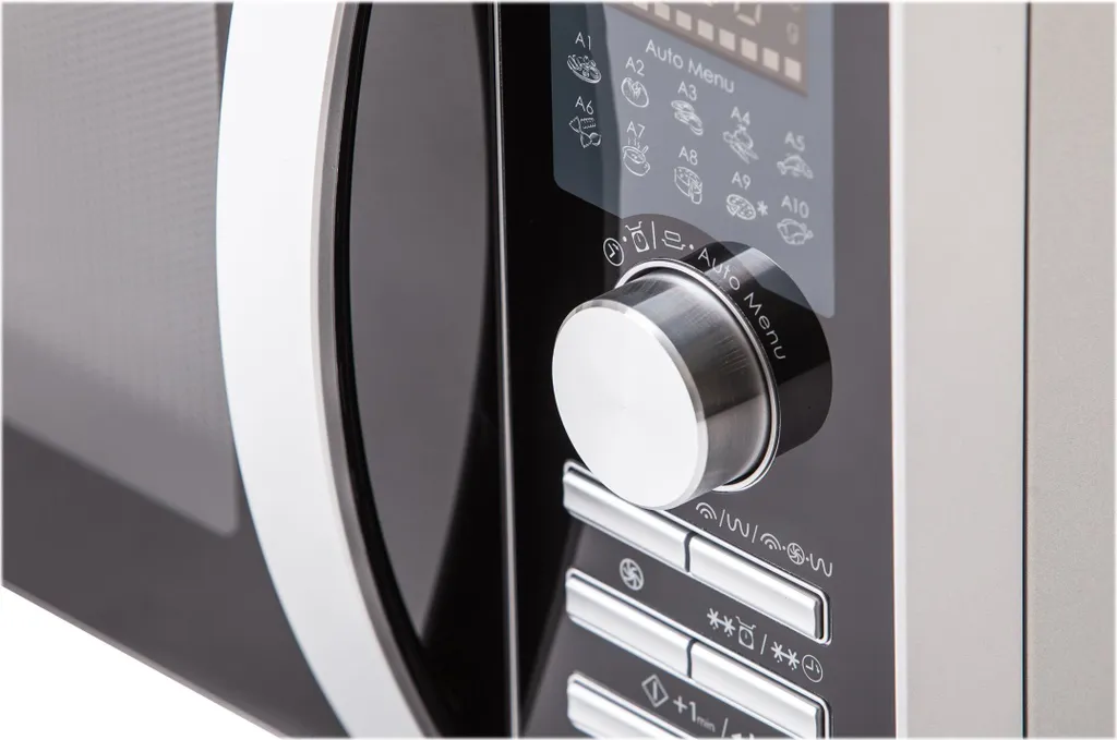 Four Micro-ondes Grill 25L Sharp R843INW 900W : Le Combiné Polyvalent - 4