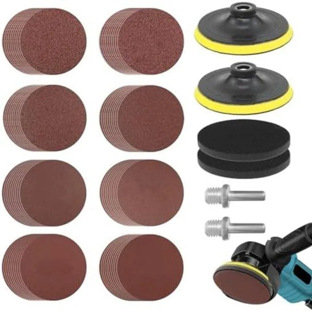 Jeu de 80 lames pour scie circulaire avec grains variés et accessoires