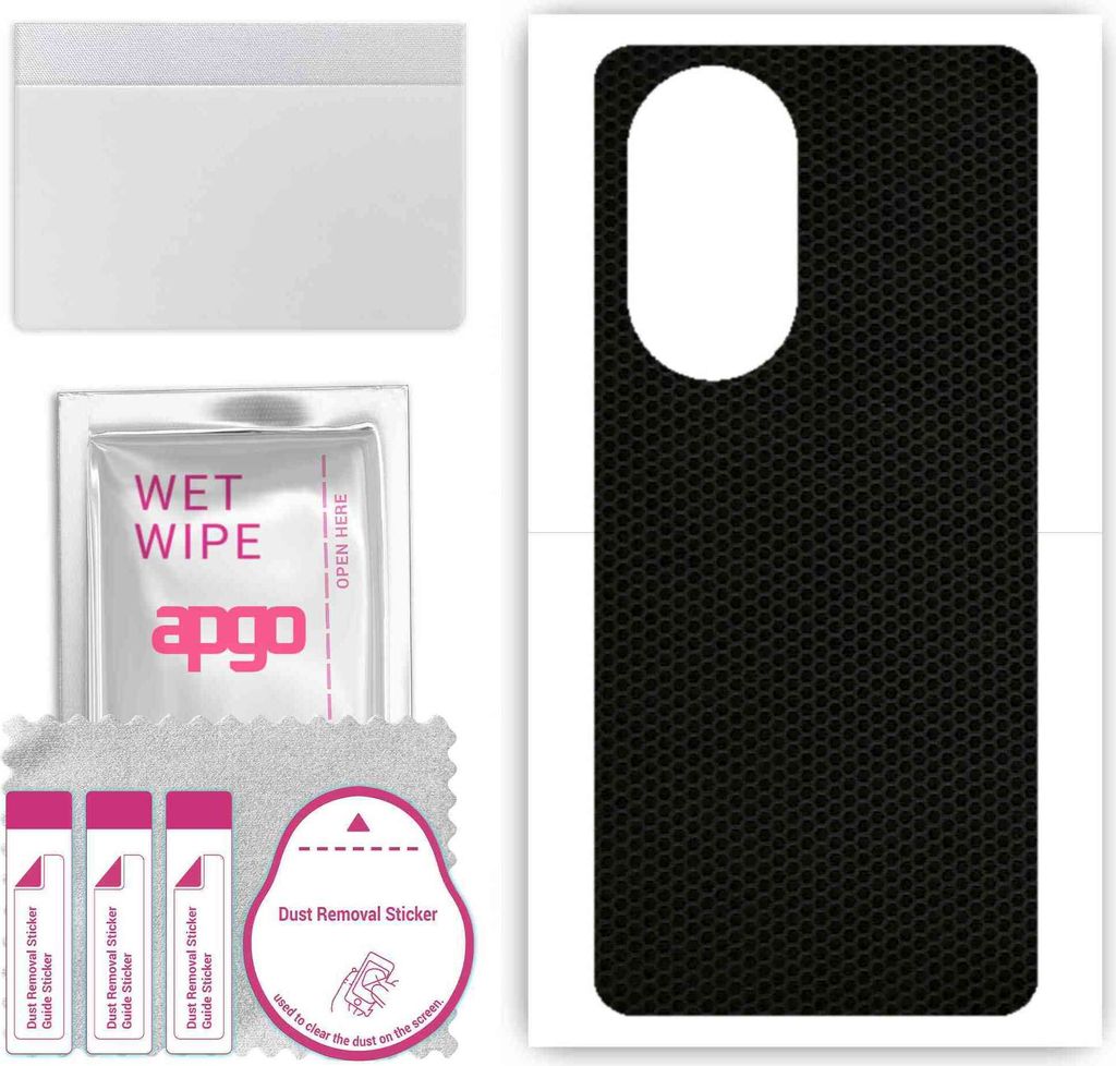 apgo Rückseite Schutzfolie, Skin, kompatibel mit Motorola Moto Edge X30 Under Screen Camera, Hinten Displayschutzfolie aus Vinylfolie, kratzfest, ...