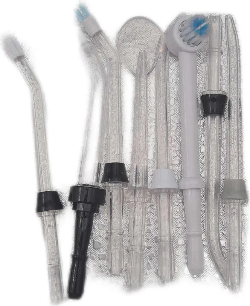 Hydropulsateur buccal à jet d'eau réglable avec 8 embouts complets - 13