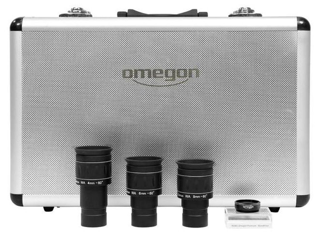 Omegon Cronus Okularkoffer mit Mondfilter